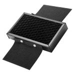 Yardenfun petek ışık kontrolü LED aydınlatma ızgarası petek ızgara el feneri başlığı petek ızgara reflektör petek ızgara davlumbaz ışık reflektörü metal kabuk Black