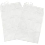 Yardwe 2 Adet Ince Örgü Havuz Ağı Havuz Temizleme Ağı Çantası Havuz Yaprağı Çantası Spa Vakumu Yaprak Avcısı Havuz Filtre Torbası Dört Yapraklı Gezici Naylon Temizleyici Aksesuarlar Beyaz