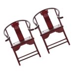 Yardwe 2 Adet Mini Sandalye Modeli Oyuncak Ev Için Minyatür Sandalyeler Minyatür Mobilya Bebek Evi Sandalyesi Sandalye Süsleme Modelleri Oyuncak Ev Yemek Sandalyesi Karın Kası Dark Brown