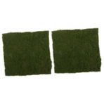 Yardwe 2 Simüle Edilmiş Yosun Çimi Dekoratif Çim Kum Masası Için Çim Mat Çim Dekoratif Kum Masa Arka Planı Kum Masası Kaynağı Kum Masası Kesilebilir Çim Akvaryum Çimi Köpük Green