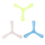 Yardwe 3 Parça bumerang döküm oyuncak erkek çocuklar için helikopter oyuncakları açık hava oyun seti Çocuk oyuncakları hediye ahşap oyun seti plastik oyuncak spor oyuncağı yetişkin ufo pp