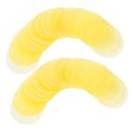 Yardwe 30 Adet Düğün Filmleri kabuk kolye el sanatları için deniz kabukları kabuk süslemeleri Shell Suncatchers El Sanatları Kabuk Dekorasyonu kabuklar Yellow