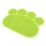 Yardwe Kedi Kumu Mat Çöp Yakalama Mat Paws Büyük Çöp Kutusu Mat Dağılım ü Için Kedi Kumu Su Geçirmez Büyük Çöp Kutusu Halı Yeşil