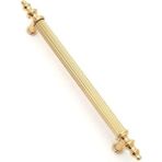 Yaren Metal Inci Altın Modern Lüks Mobilya Dolap Çekmece Kulpları 128 Mm-5 Adet(12,8cm)