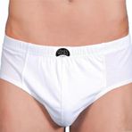 Yaren Tuhafiye 12'li Paket Gümüş Erkek Battal Beden Penye Slip Külot Beyaz
