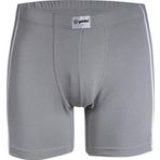 Yaren Tuhafiye 6 Adet Short Gri 107 Yıldız Erkek Likralı Modal Boxer
