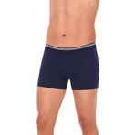 Yaren Tuhafiye 6 Adet Short Lacivert 368 Yıldız Erkek Likralı Formen Boxer