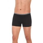 Yaren Tuhafiye 6 Adet Short Siyah 366 Yıldız Erkek Likralı Formen Boxer