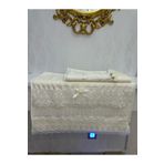 Yarençeyiz %100 Pamuklu Fransız Güpürlü Çeyizlik 2'li Havlu 50x90