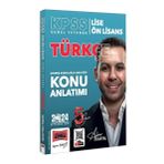 Yargı 2024 KPSS Lise Ön Lisans 5Yüz Ekibi Türkçe Çıkmış Sorularla Desteklenmiş Analizli Konu Anlatımı