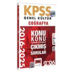 Yargı 2026 Kpss Coğrafya Çıkmış Sorular 2016-2025 Konu Konu Çözümlü