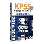 Yargı 2026 KPSS Genel Yetenek Matematik 2016-2026 Konu Konu Tamamı Çözümlü Çıkmış Sorular