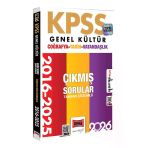 Yargı 2026 Kpss Gk Coğrafya Tarih Vatandaşlık 2016-2025 Çıkmış Sorular