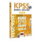 Yargı 2026 Kpss Gk Tarih 2016-2025 Çıkmış Çözümlü Sorular