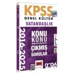 Yargı 2026 Kpss Gk Vatandaşlık 2016-2025 Çıkmış Çözümlü Sorular