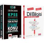 Yargı 2026 Kpss Lise Ön Lisans Efsane Konu Anlatımlı Tek Kitap Ve Akm Dil Bilgisi Soru Bankası Seti 2 Kitap