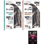 Yargı 2026 Kpss Lise Ön Lisans Türkçe + Matematik Yaprak Test 2 Li Set+Anlakazan Paragraf