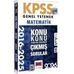 Yargı 2026 KPSS Matematik Çıkmış Sorular 2016-2025 Konu Konu Çözü