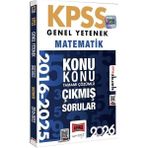 Yargı 2026 Kpss Matematik Çıkmış Sorular 2016-2025 Konu Konu Çözümlü