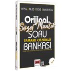 Yargı 2026 KPSS MEB-AGS ALES DGS Sözel Mantık Orijinal Soru Bankası Çözümlü Yargı Yayınları
