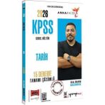 Yargı 2026 KPSS Tarih 15 Deneme Çözümlü Anka Ekibi - Bilal İbrahim Bacaksız Yargı Yayınları