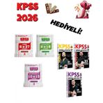 Yargı 2026 KPSS Tarih + Coğrafya + Vatandaşlık Deneme Seti 6 Kitap Bigelio ve Yargı Yayınları