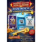 Yargı 2026 MEB-AGS Kilidi 20 Deneme & Yediiklim MEB AGS ÖSYM Ne Sorar 8 Fasikül Deneme & Pegem MEB AGS 10 Deneme Seti