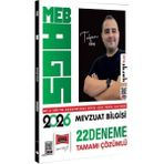 Yargı 2026 Meb-Ags Mevzuat Bilgisi 22 Deneme Çözümlü