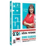 Yargı 2026 Meb-Ags Sözel Yetenek Soru Bankası Çözümlü - Yelda Ünal Yargı Yayınları