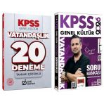 Yargı + Deli Defteri 2026 Kpss Vatandaşlık Soru Bankası + 20 Deneme 2 Li Set - Özgür Özkınık Yargı + Deli Defteri Yayınları