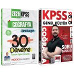 Yargı + İndeks 2026 Kpss Coğrafya Soru Bankası + 30 Deneme 2 Li Set - Engin Eraydın, Alican Demir Yargı + İndeks Akademi Yayınları