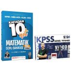 Yargı + İndeks 2026 Kpss Matematik Video Ders Notları + Kafadan 10 Net Soru Bankası 2 Li Set - İlyas Güneş Yargı + İndeks Akademi Yayınları