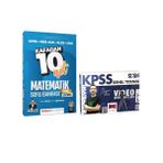 Yargı + Indeks 2026 Kpss Matematik Video Ders Notları + Kafadan 10 Net Soru Bankası 2 Li Set