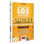 Yargı Lgs İngilizce Son 15 Yılda Sıklıkla Kullanılan Sihirli Sınav Kelimeleri (10 Deneme İlaveli) Yargı Yayınları