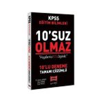 Yargı Yayınevi 2020 KPSS Eğitim Bilimleri 10'Suz Olmaz Tamamı Çözümlü 10 Deneme