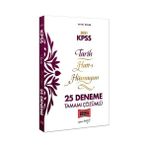 Yargı Yayınevi 2021 KPSS Tarih Hatt-I Hümayun Tamamı Çözümlü 25 Deneme
