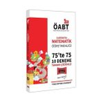 Yargı Yayınevi 2021 ÖABT İlköğretim Matematik Öğretmenliği 75te 75 Tamamı Çözümlü 10 Deneme Sınavı
