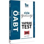 Yargı Yayınevi 2022 ÖABT Fizik Öğretmenliği Yaprak Test