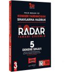 Yargı Yayınevi 2022 Polis Meslek Içi Komiser Yardımcılığı Sınavlarına Hazırlık Tamamı Çözümlü Radar 5 Deneme