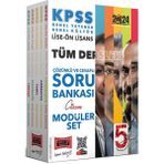 Yargı Yayınevi 2024 KPSS Lise Ön Lisans 5Yüz Ekibi Genel Yetenek Genel Kültür Tüm Dersler Çözümlü ve Cevaplı Modüler Soru Bankası Seti