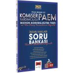 Yargı Yayınevi 2024 Polis Meslek İçi PAEM Komiser Yardımcılığı Misyon Koruma Rütbe Terfi ve Tüm Branş Sınavlarına Hazırlık İnsan Hakları Soru Bankası