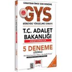 Yargı Yayınevi 2025 Gys Adalet Bakanlığı Mübaşir 5 Deneme