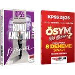 Yargı Yayınevi 2025 KPSS Genel Yetenek Matematik Konu Anlatımı ve Yediiklim Yayınları 2025 KPSS Genel Yetenek Genel Kültür ÖSYM Ne Sorar Tamamı Çözümlü 8 Fasikül Deneme Sınavı