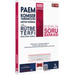 Yargı Yayınevi 2025 Paem Komiser Yardımcılığı Misyon Koruma ve Rütbe Terfi Sınavlarına Hazırlık Disiplin Soru Bankası
