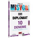 Yargı Yayınevi 2025 Polis Misyon Sınavlarına Hazırlık Diplomat Serisi Diplomat 10 Deneme
