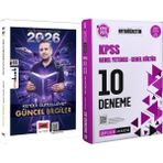 Yargı Yayınevi 2026 Kpss Kendini Güncelleyen Güncel Bilgiler - 2026 Kpss Ortaöğretim Çözümlü 10 Deneme