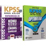 Yargı Yayınevi 2026 Kpss Vatandaşlık 2016-2026 Konu Konu Çıkmış Sorular - Lisans Optimum 5 Deneme