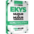 Yargı Yayınevi 2026 MEB EKYS Müdür Ve Müdür Yardımcılığı Konu Anlatımı Yediiklim