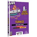 Yargı Yayınevi 8. Sınıf Lgs Mebim Türkçe 8 Adet Genel Deneme