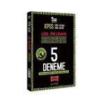 Yargı Yayınevi KPSS 2022 Genel Yetenek - Genel Kültür Lise Ön Lisans Son Çıkış Tamamı Çözümlü 5 Deneme